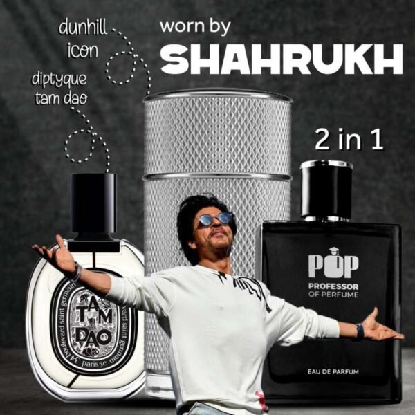 Shahrukh Khan King Shahrukh khan perfume - TAMD@o & IC0N 2 in 1